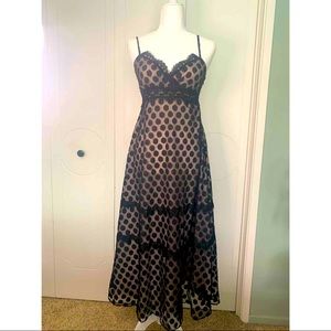 Maxi Polka Dot Dress